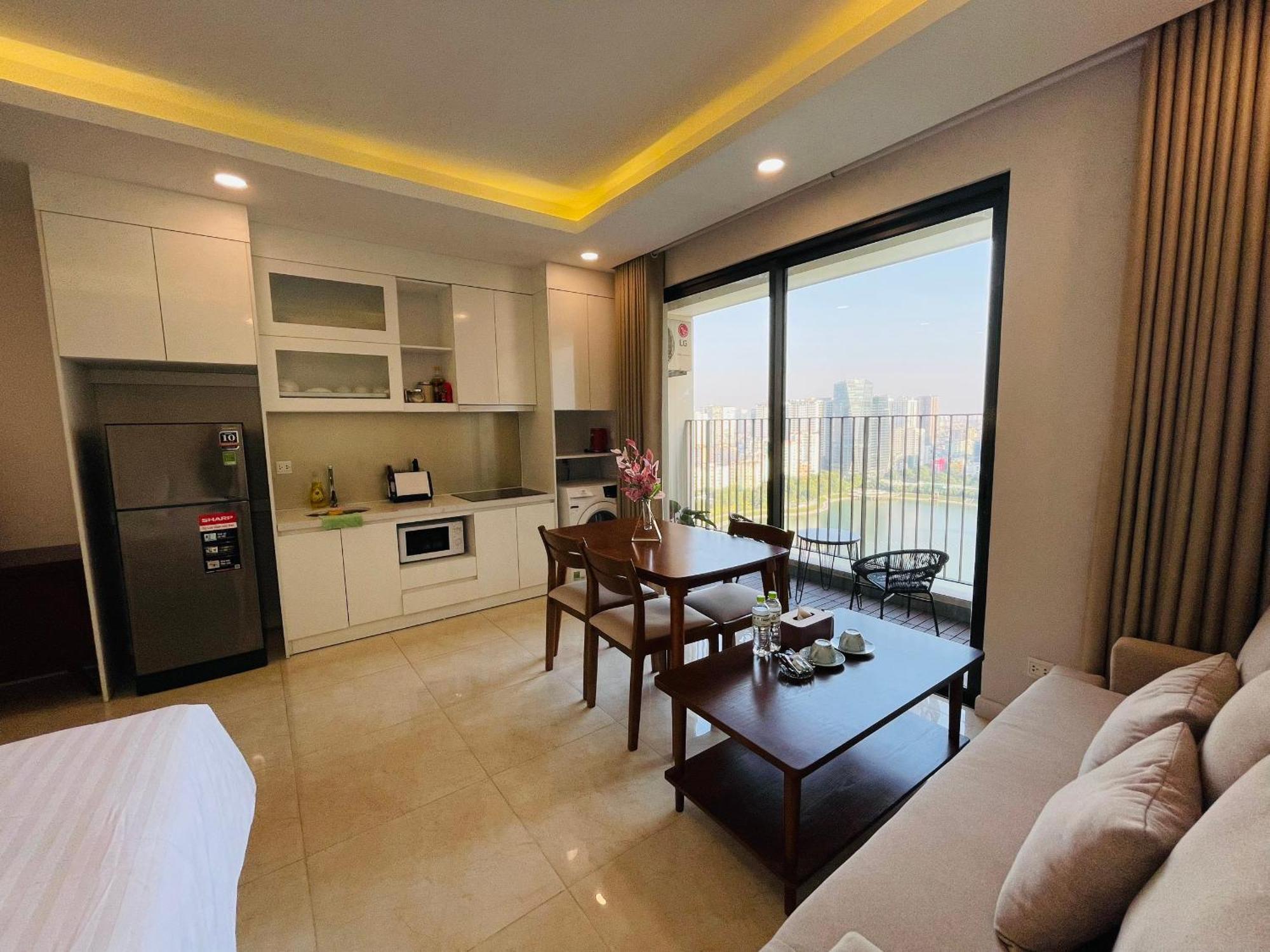 Gavi Home - Luxury Apartment D'Capitale Tran Duy Hung Ha Noi Hanoi Kamer foto